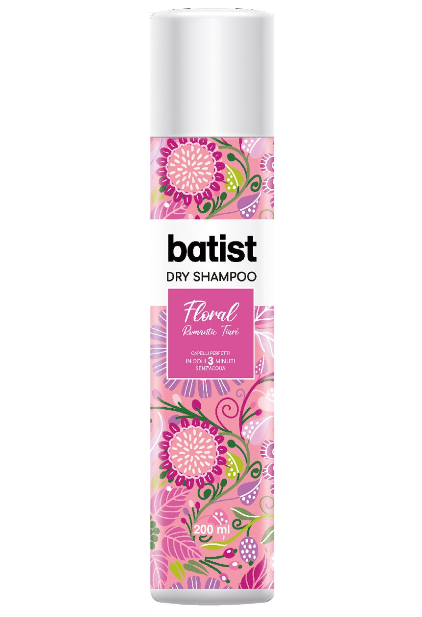 Batist Dry Shampoo Secco Floral Romantic Tiarè 200ml