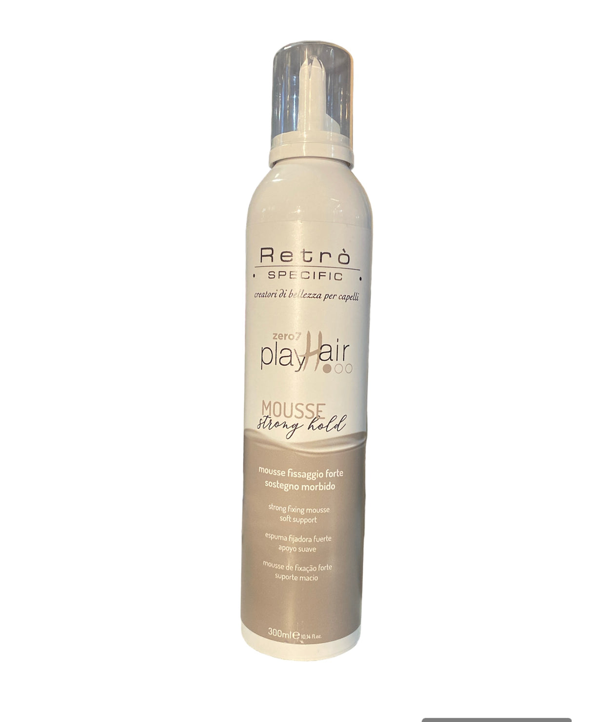 Retro.Specific ZERO7 Play Hair  Mousse Fissante Tenuta Forte 300ML