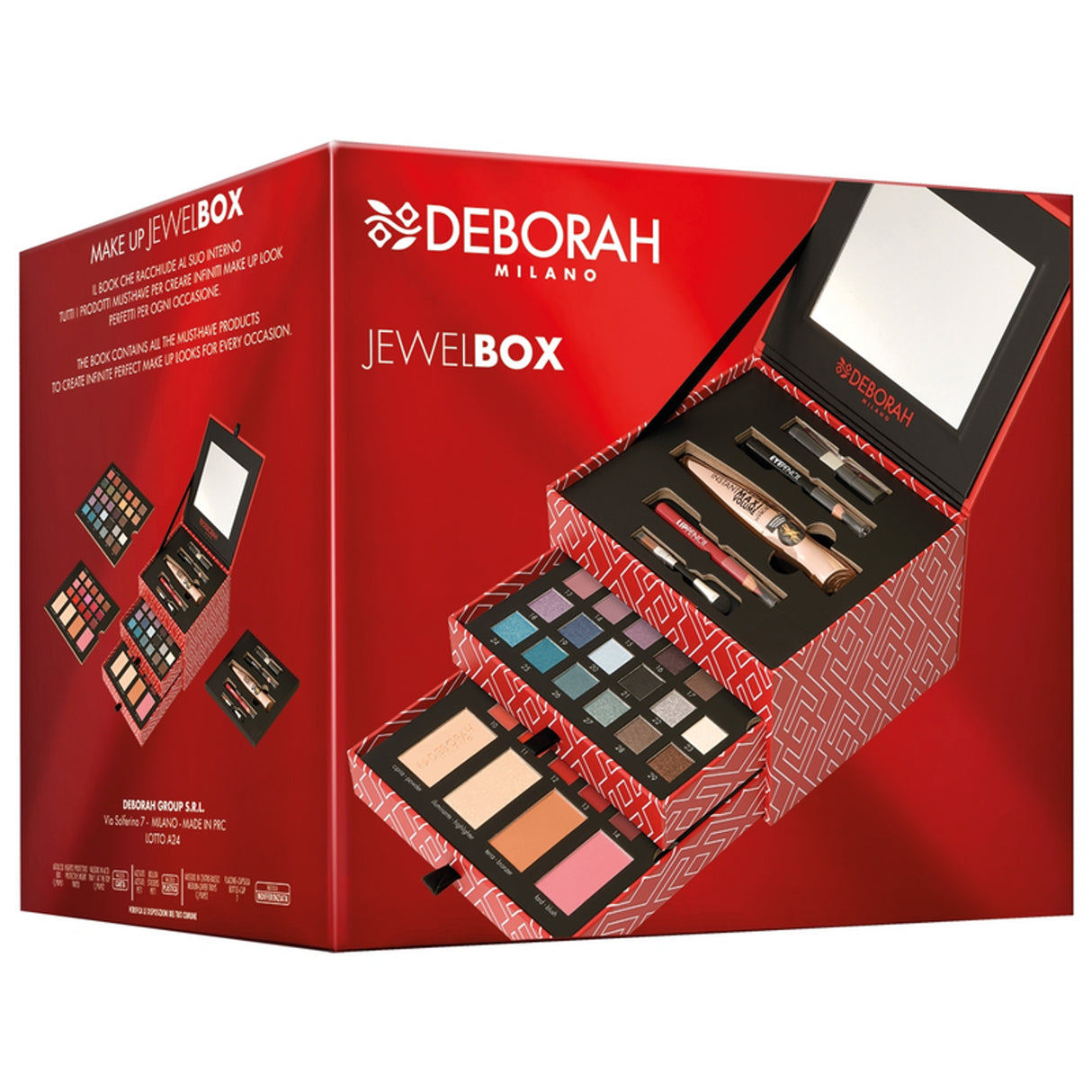 DEBORAH MILANO DEBORAH COFANETTO MAKE UP 2024 JEWEL BOX