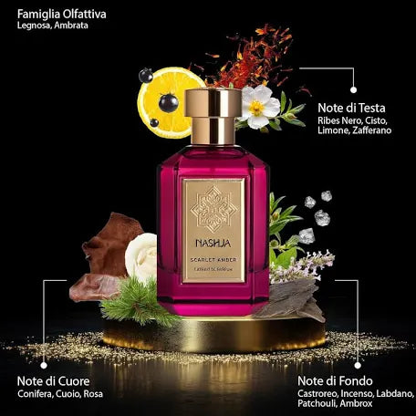 NASHJA Scarlet Amber Extrait de Parfum 100ml