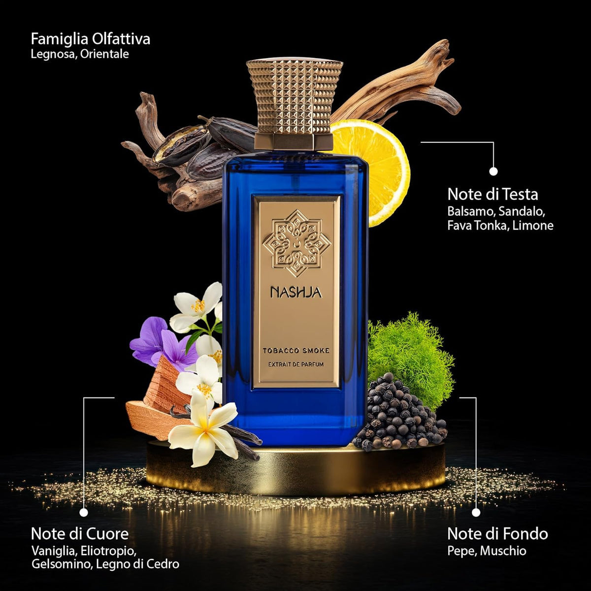 NASHJA Tobacco Smoke Extrait de Parfum 100ml