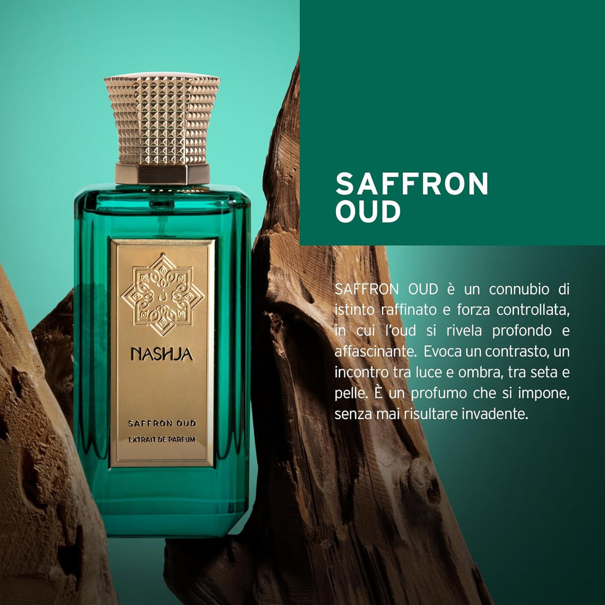 NASHJA Saffron Oud Extrait de Parfum 100ml