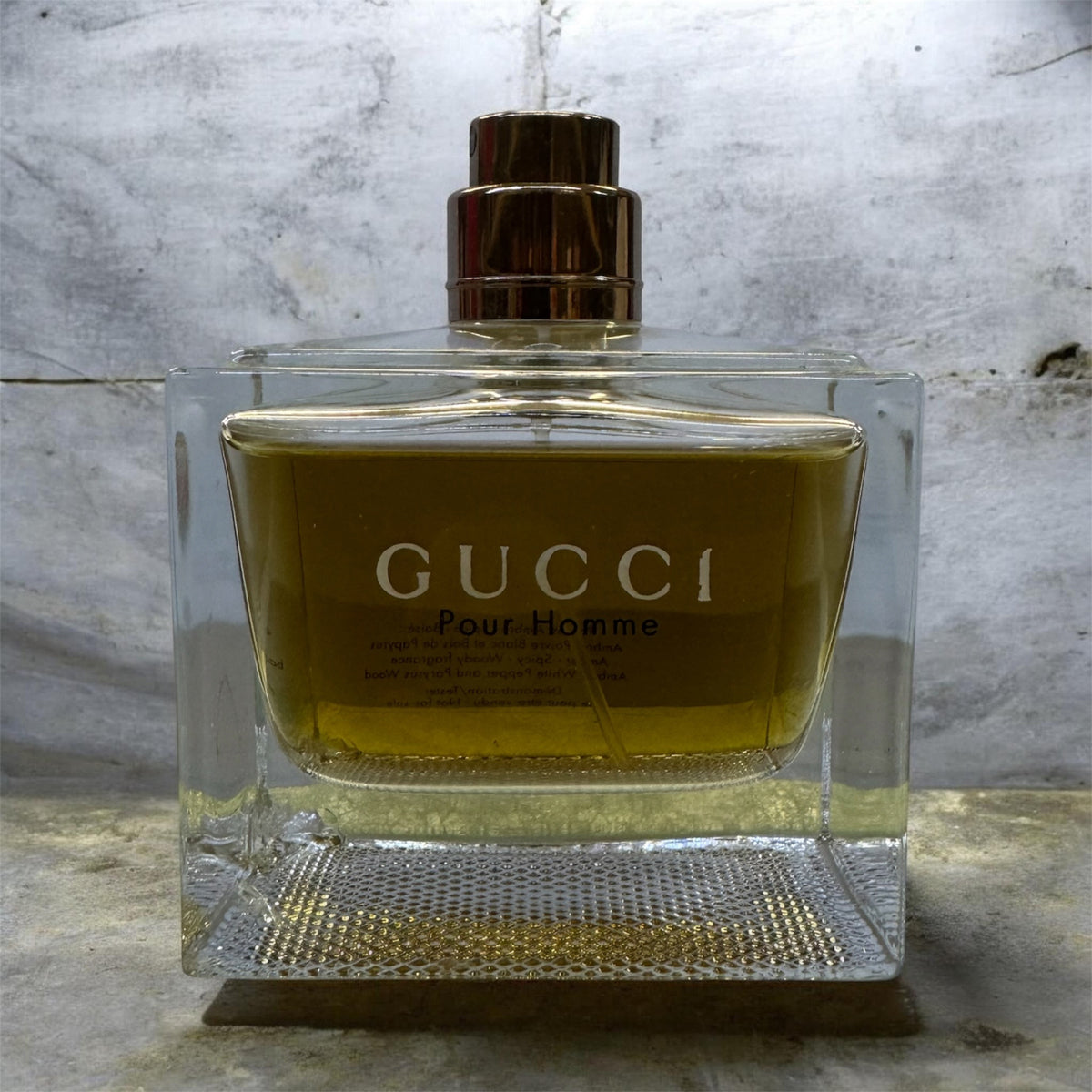 Gucci pour Homme Eau de Toilette 100ml TESTER Usato