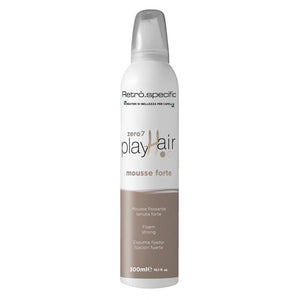 Retro.Specific ZERO7 Play Hair  Mousse Fissante Tenuta Forte 300ML