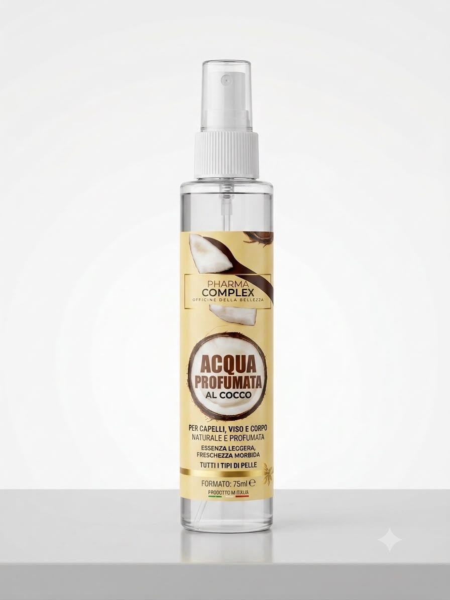 Pharma Complex Acqua Profumata capelli, viso e corpo Bianco latte 75ml