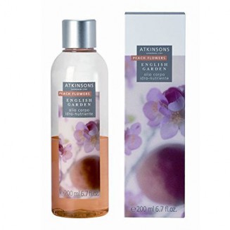 Atkinsons English Garden Olio Corpo idro-Nutriente Peach Flower 200ml