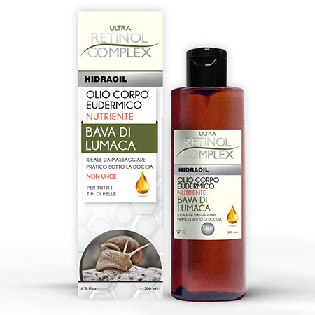 Ultra Retinol Complex Olio Corpo Eudermico Nutriente Bava di Lumaca 200ML