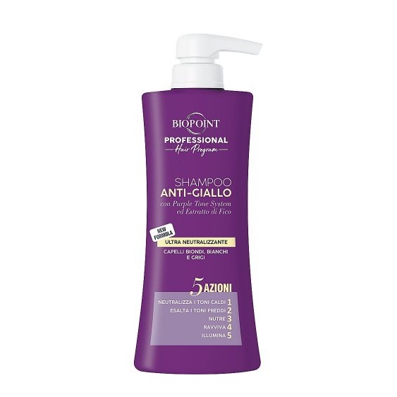 Biopoint Professional Hair Program Shampoo Anti-Giallo 400Ml