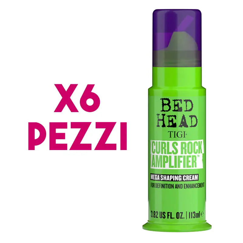 Tigi Bed Head Curls Rock Amplifier Per Capelli Ricci 113 ml 6 pezzi