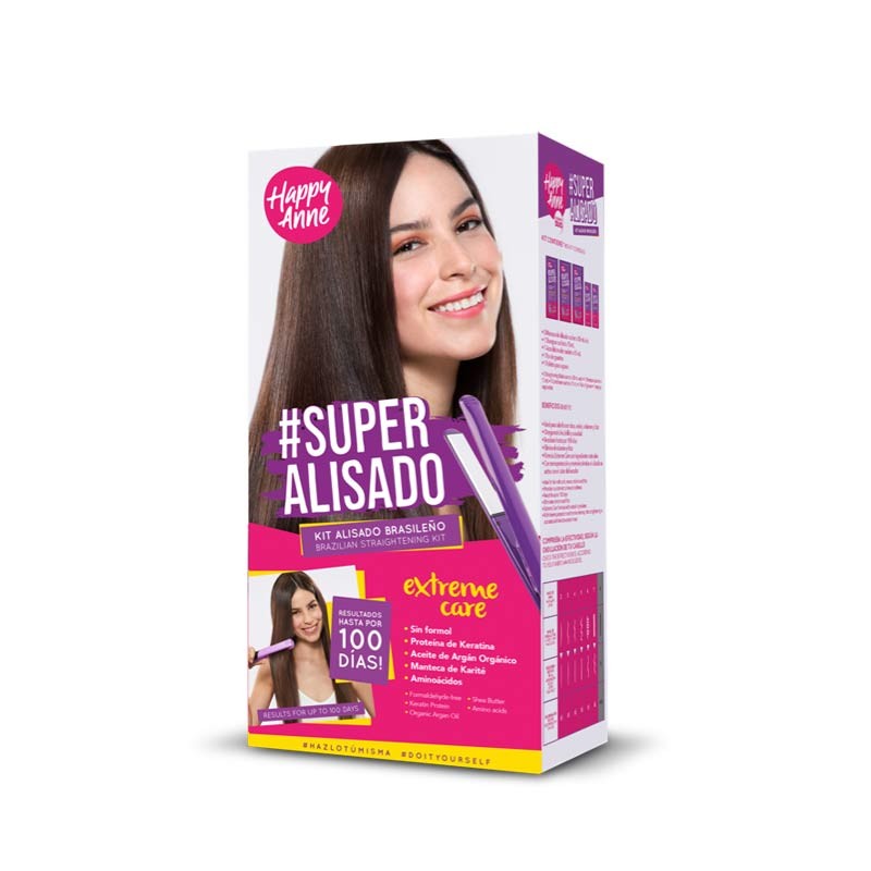 Happy Anne Super Alisado Kit Lisciatura Brasiliana