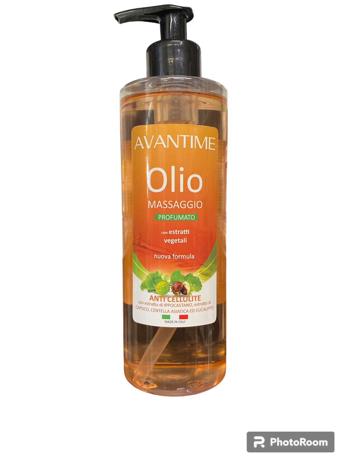 Avantime Olio Da Massaggio Anticellulite 400 ml