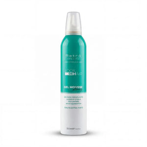 Retro.Specific ZERO8 Gel Mousse tenuta forte per i capelli 300ml