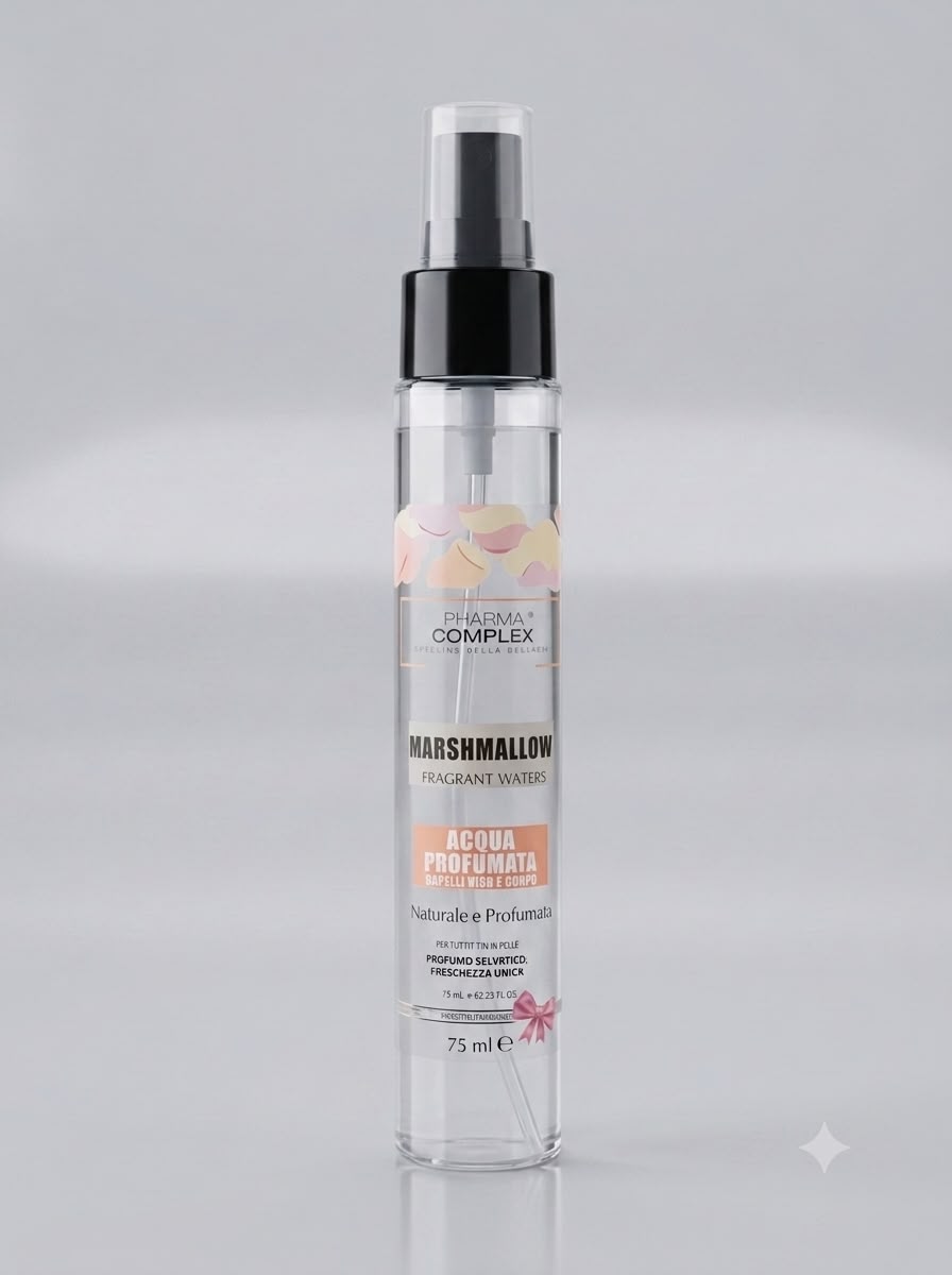 Pharma Complex Acqua Profumata capelli, viso e corpo Marshmallow 75ml