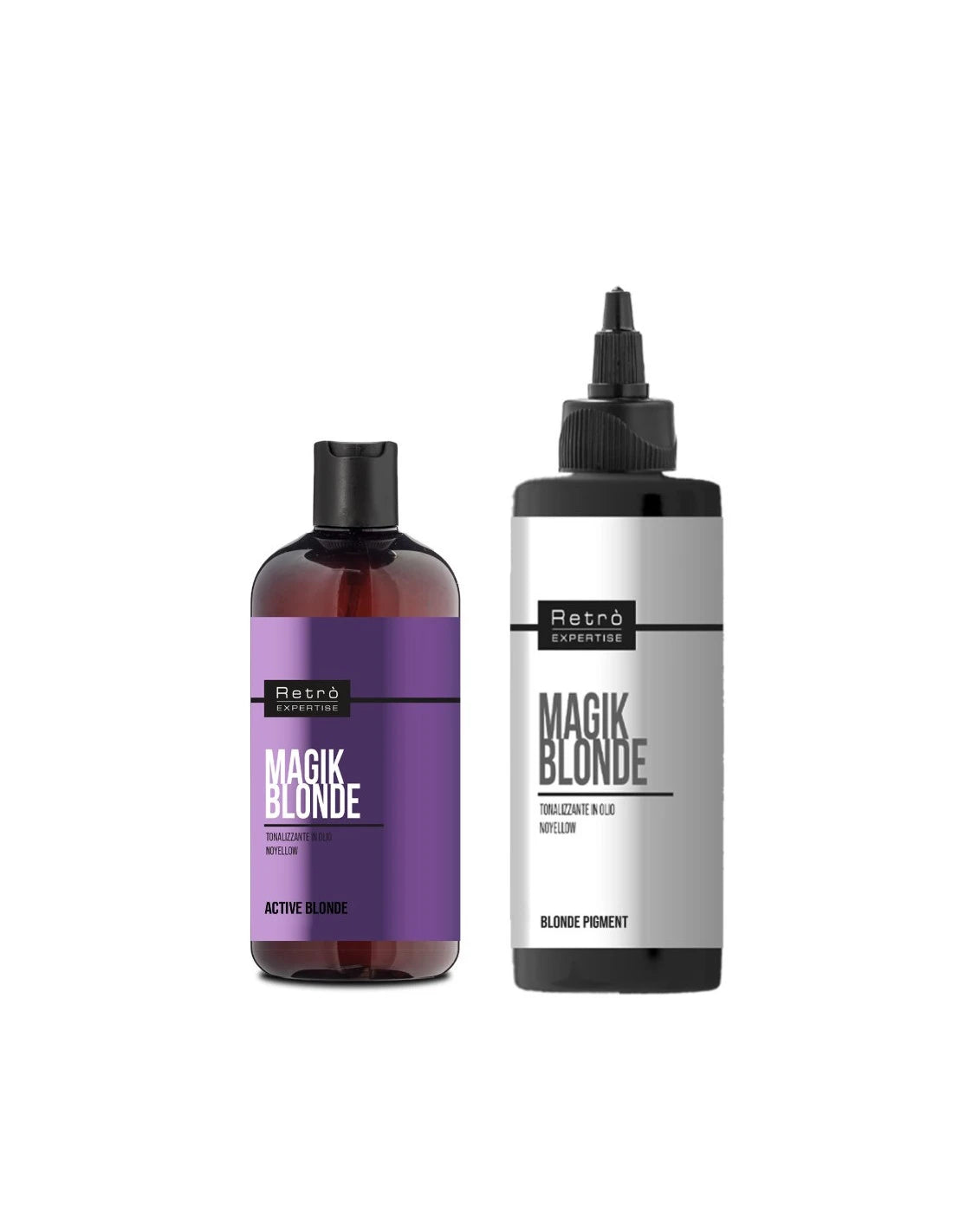 Retro Expertise Magik Blonde Tonalizzante Illuminante No Yellow KIT