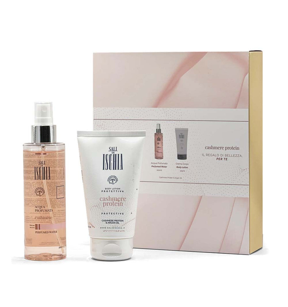 Sali di Ischia Cofanetto Regalo Cashmere Acqua Profumata e Crema Corpo