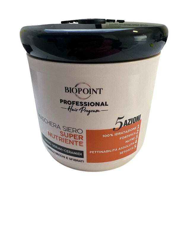 Biopoint Professional Hair Program Maschera Siero Super Nutriente 400Ml
