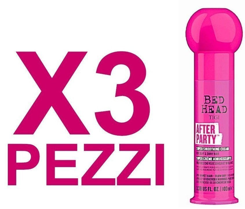 TIGI Bed Head After Party 100ML Crema Lisciante 3 pz