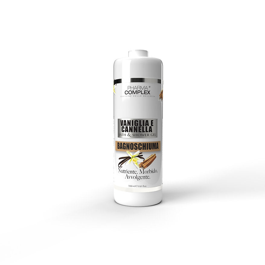 Pharma Complex BAGNOSCHIUMA VANIGLIA E CANNELLA bath & shower gel 1000ml