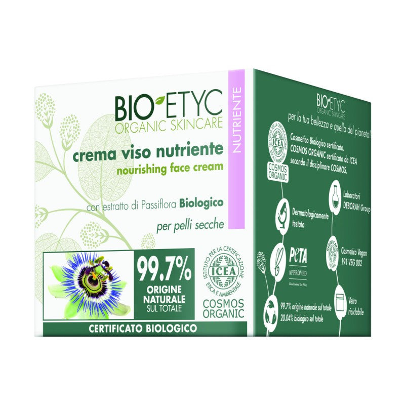 Bioetyc Organic Skincare Crema Viso Nutriente 50ml