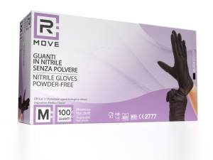 RMove Guanti in Nitrile senza polvere 100pz