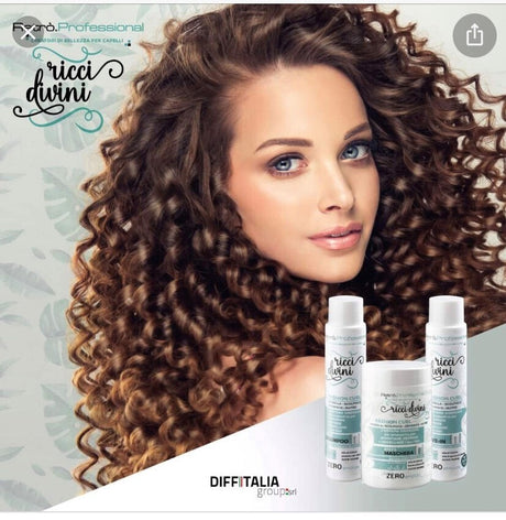 Retro Kit Ricci Divini Shampoo 500ml +Maschera 1000ml +Trattamento Definizione Ricci 500ml