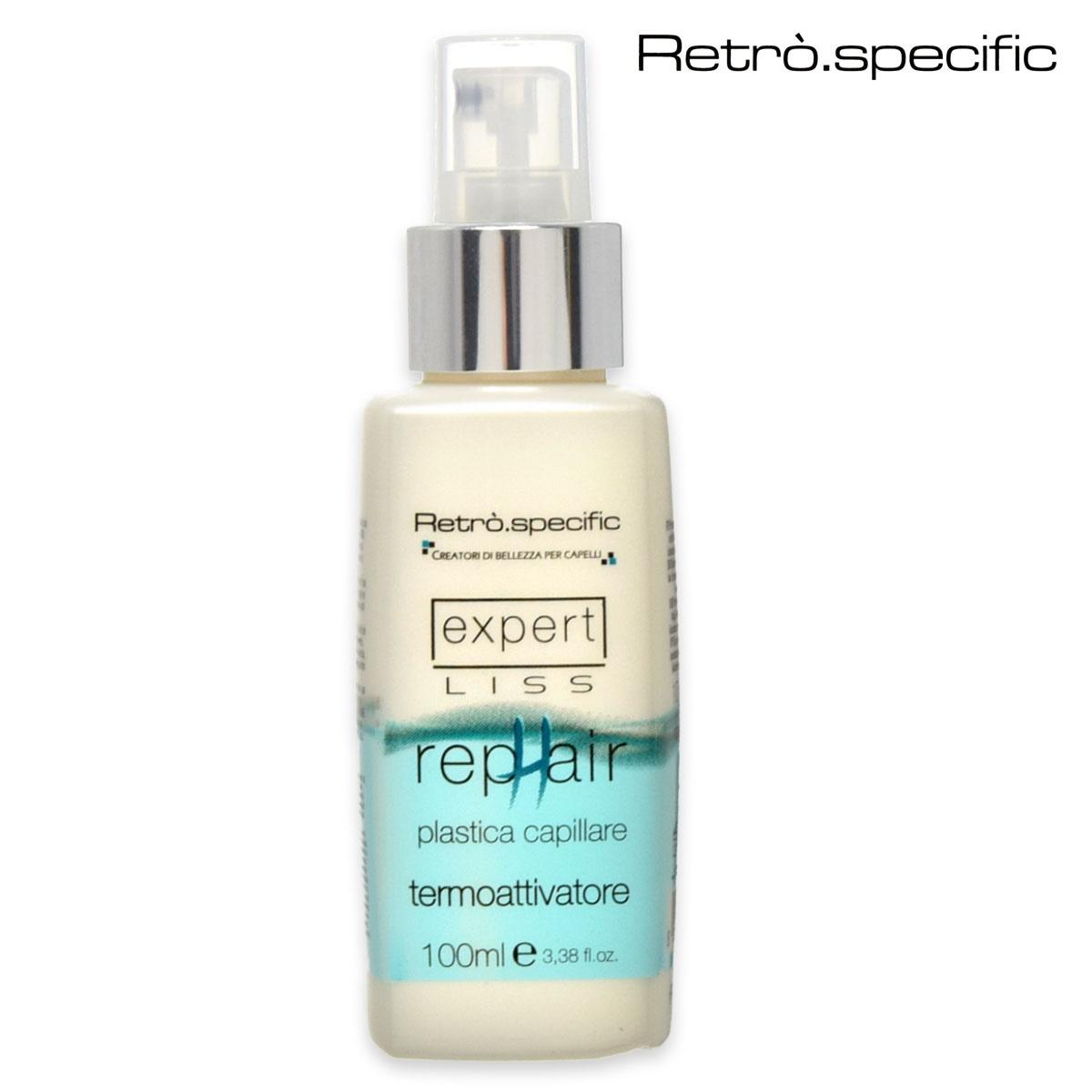 Retro.Specific Zero1 RepHair Expert Liss Plastica Capillare Termoattivatore 100ml