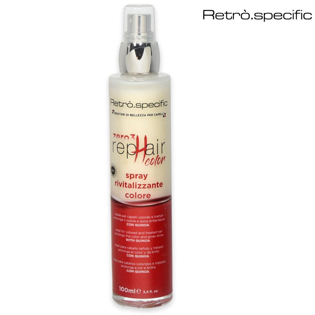 Retrò.Specific Zero3 RepHair Spray Rivitalizzante Color 120Ml