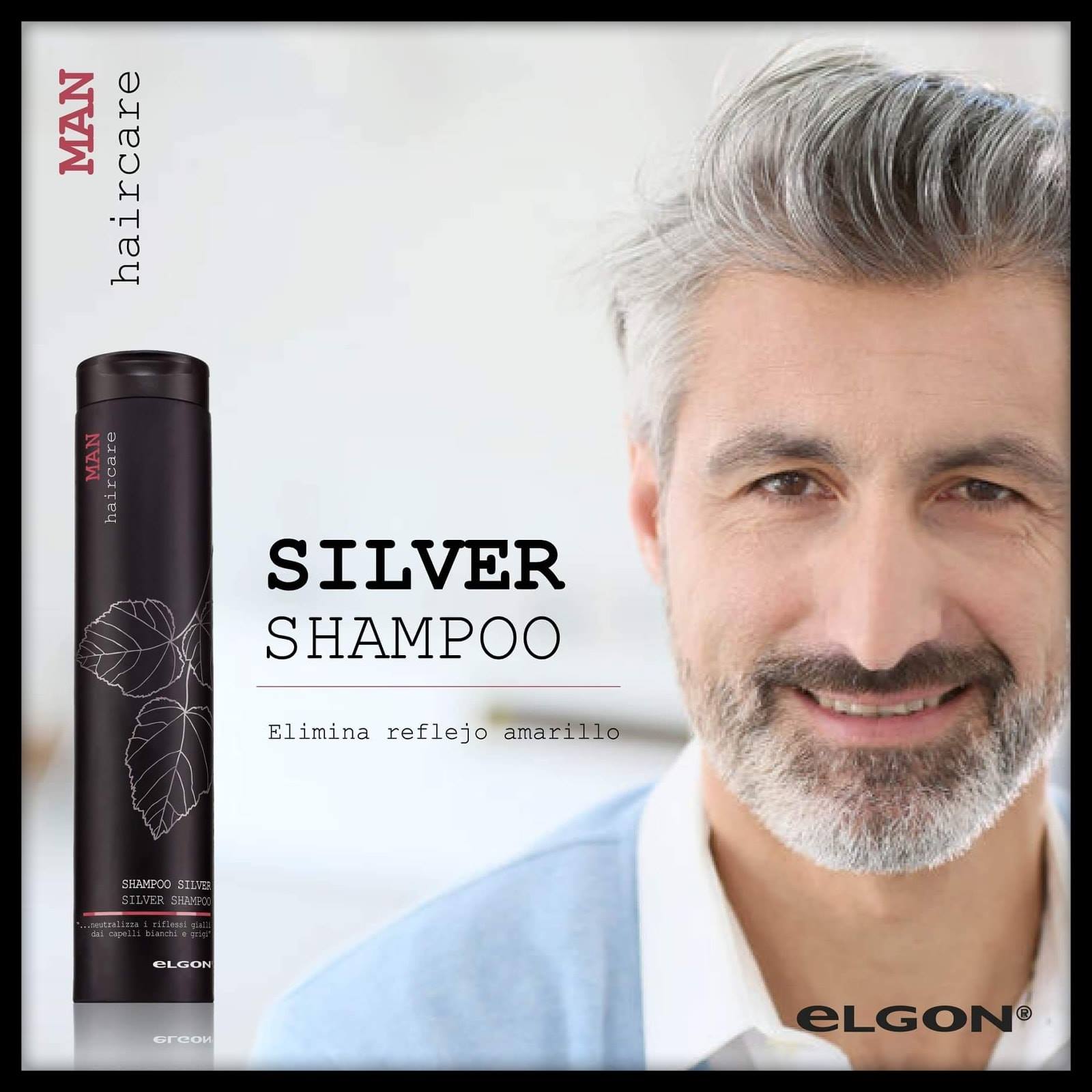 Shampoo Silver Man Haircare antigiallo 250ml