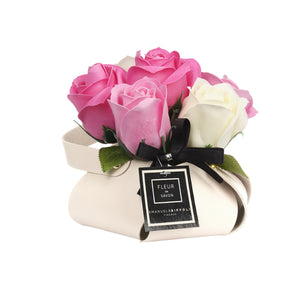 Fleur de Savon Cestino con Rose