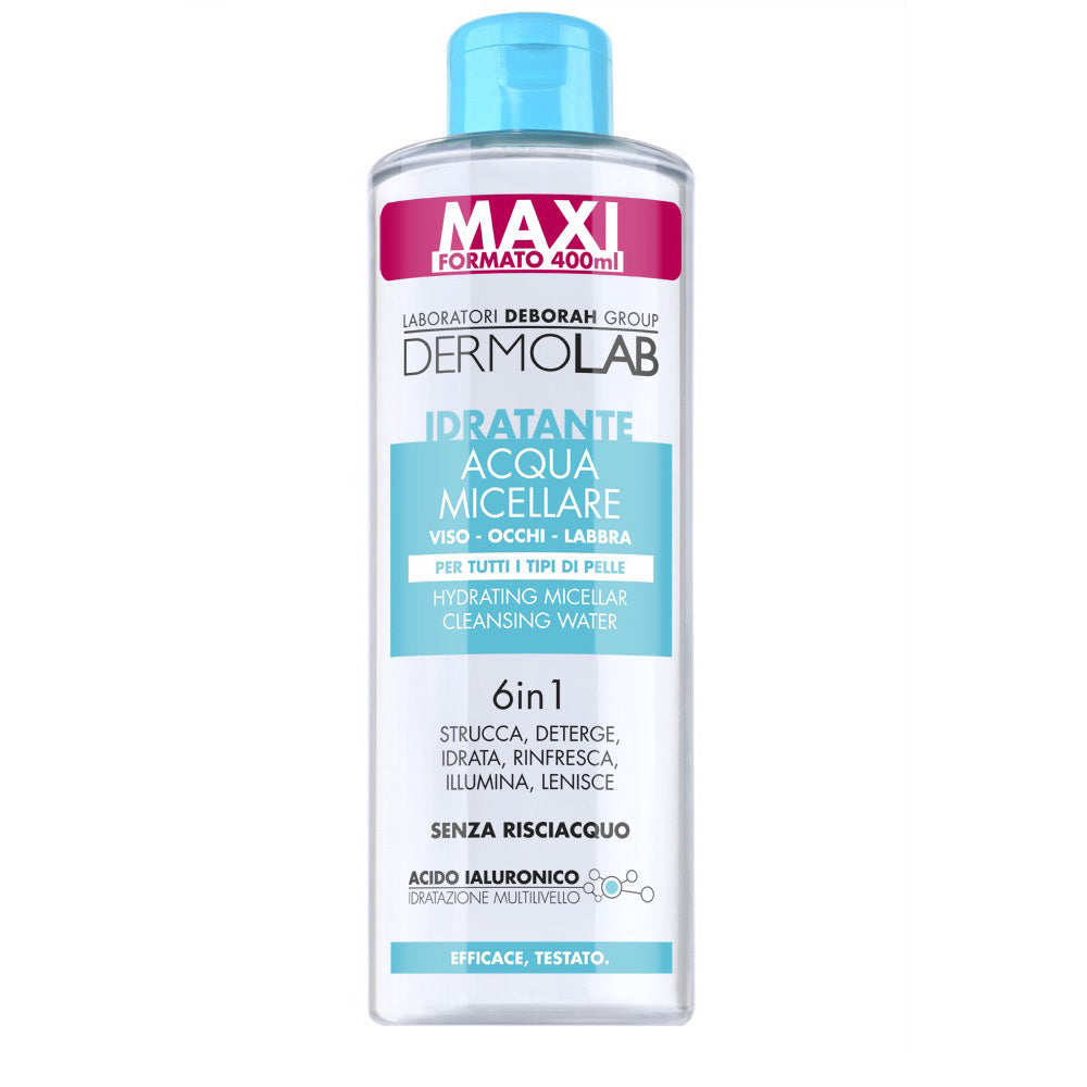 Dermolab Detergenti Viso Acqua Micellare Idratante 6 In 1