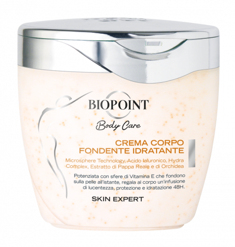 Biopoint Body Care Crema Corpo Fondente Idratante Vaso 300Ml