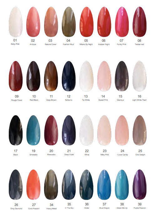 Layla Gel Polish smalto semipermanente soak-off 10ml da 1 a 139