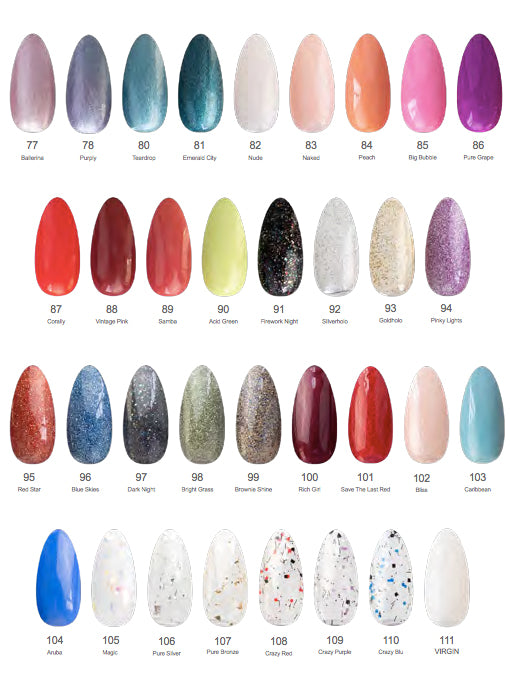 Layla Gel Polish smalto semipermanente soak-off 10ml da 1 a 139