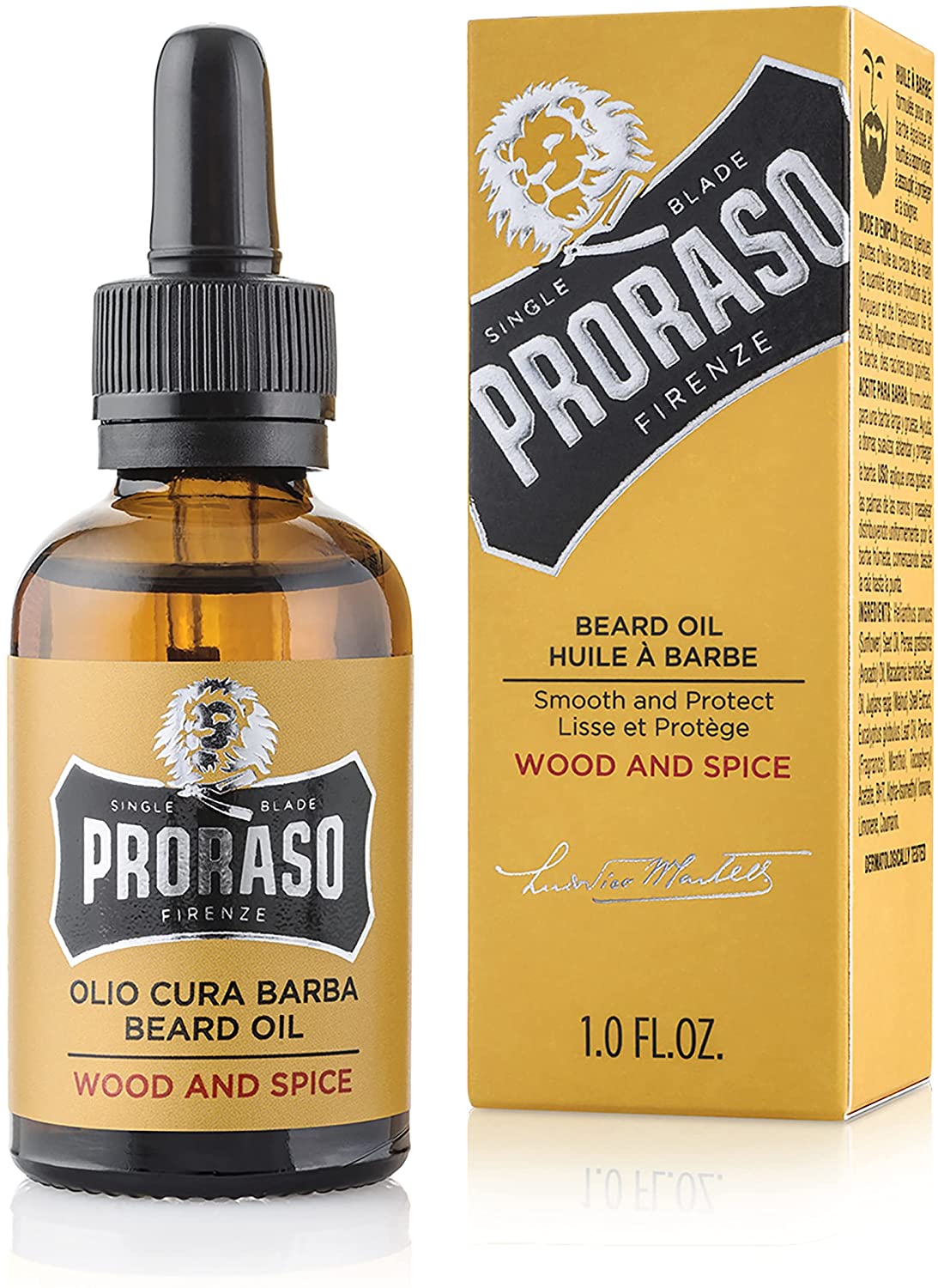 Proraso Wood And Spice Olio Da Barba 30Ml