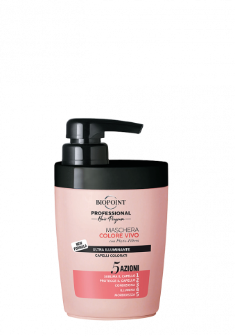 Biopoint Professional Hair Program Maschera Colore Vivo 300Ml