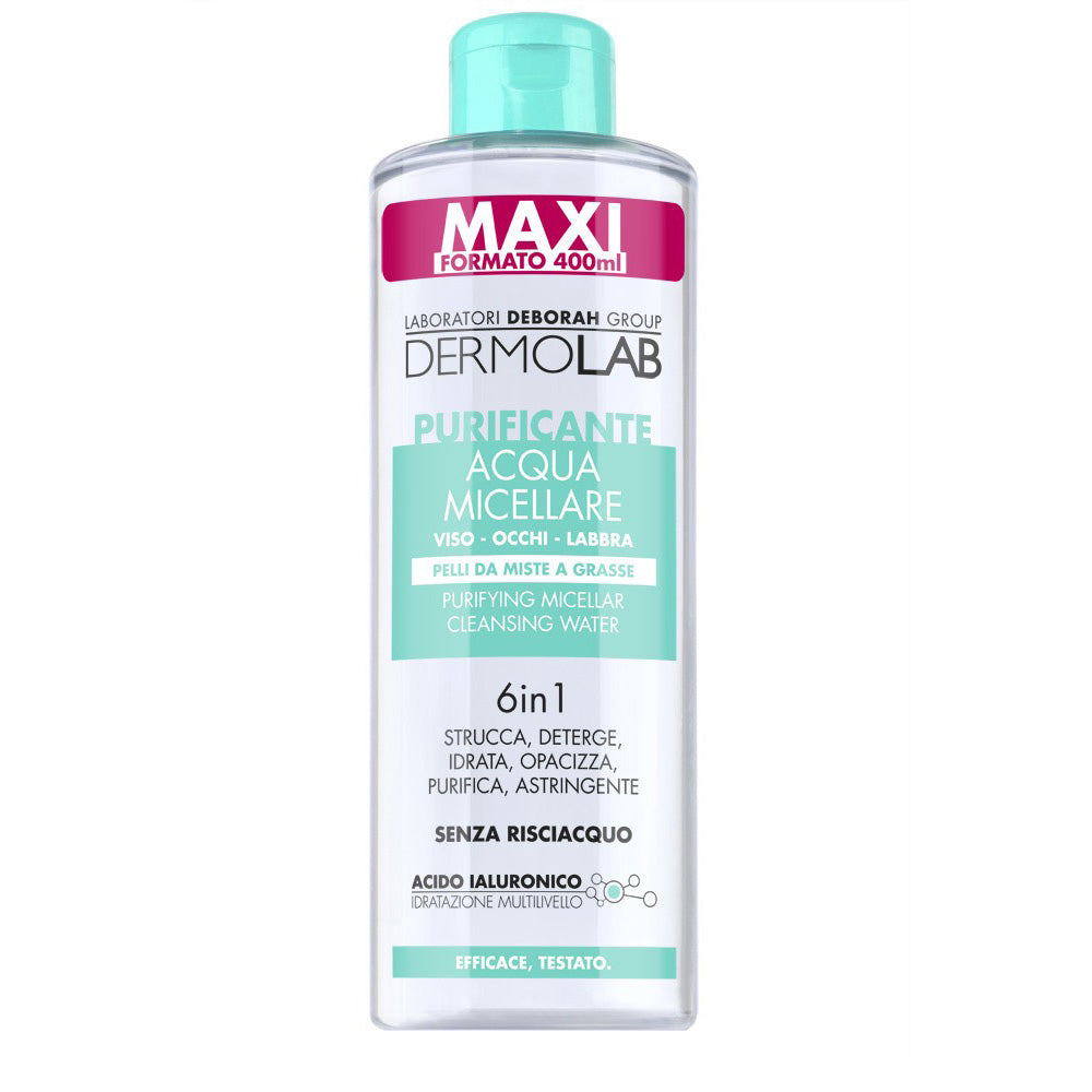 Dermolab Detergenti Viso Acqua Micellare Purificante 6 In 1