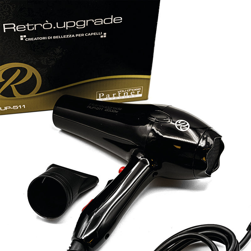 Retro.Upgrade Rup-511 Phon Professionale Nero 2000W