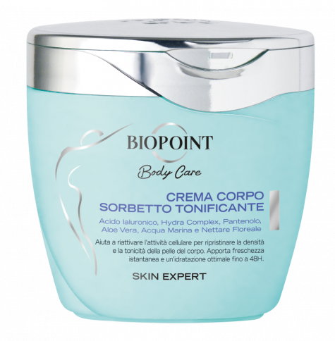 Biopoint Body Care Crema Corpo Sorbetto Tonificante Vaso 300Ml