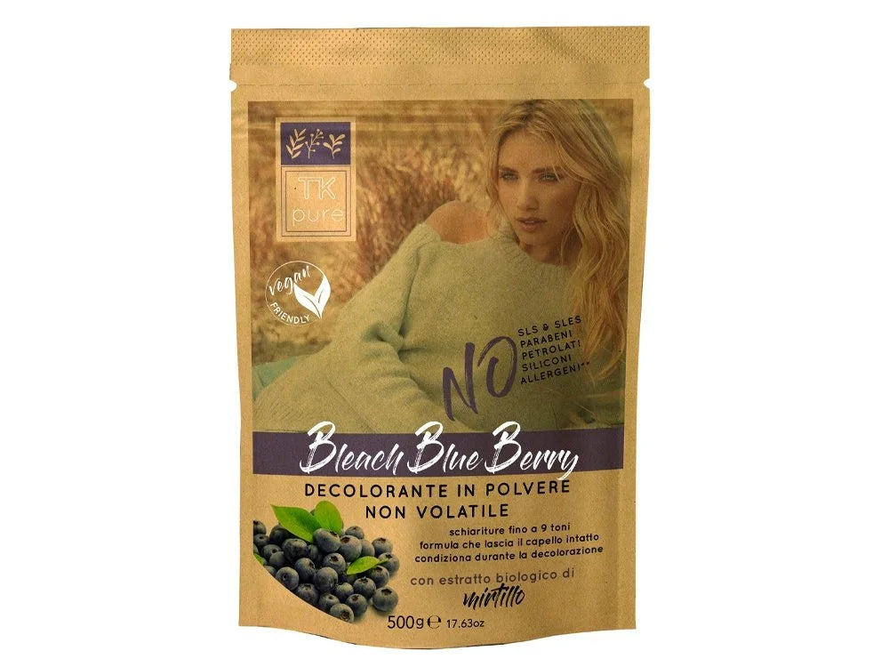 Decolorante In Polvere Al Mirtillo Tk Pure 500Gr