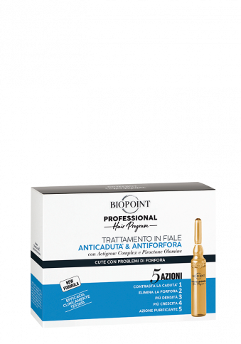 Biopoint Professional Hair Program Trattamento Anticaduta & Antiforfora In Fiale 10X7Ml