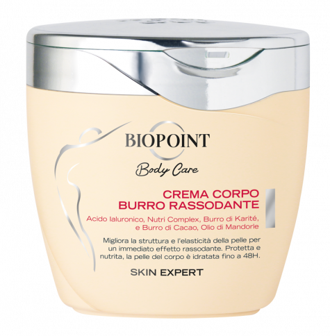 Biopoint Body Care Crema Corpo Burro Rassodante Vaso 300Ml