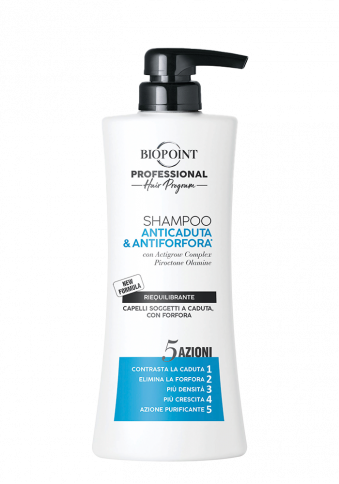 Biopoint Professional Hair Program Shampoo Anticaduta&Antiforfora 400Ml