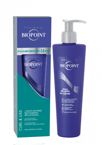 Biopoint Curl & Liss No-Frizz Trattamento 14 Days No-Frizz Pre Lavaggio 200Ml