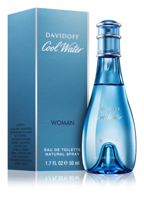 Cool Water Donna Eau deToilette 50ml spray