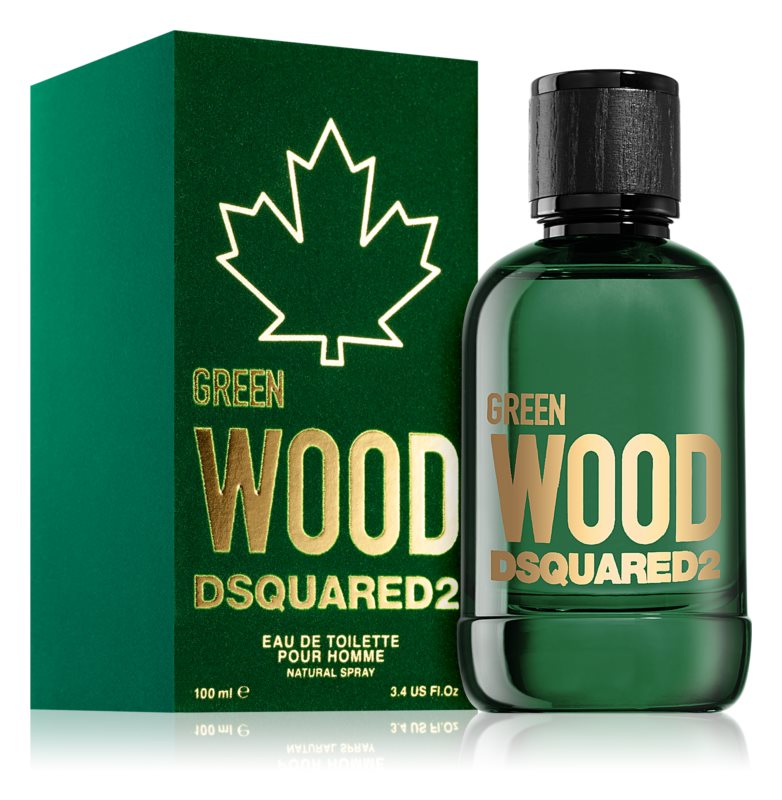 Dsquared2 Green Wood Eau De Toilette Uomo