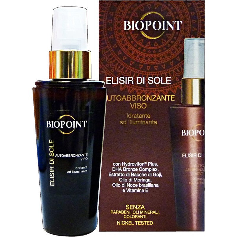 BIOPOINT - Elisir Di Sole - Autoabbronzante Viso 50ml