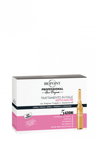 Biopoint Professional Hair Program Trattamento Anticaduta  Con Actigrow Complex E Amminoacidiin Fiale 10X7Ml