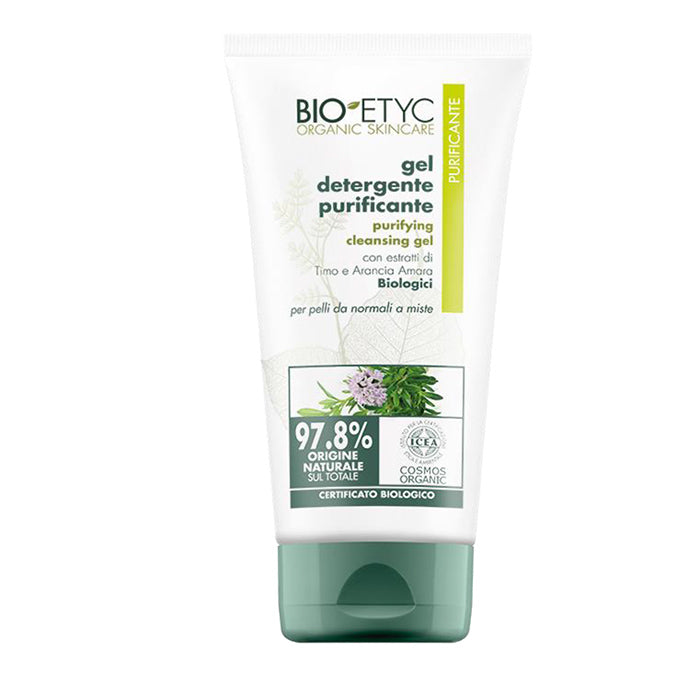 Bioetyc Organic Skincare Gel Detergente purificante 150ml