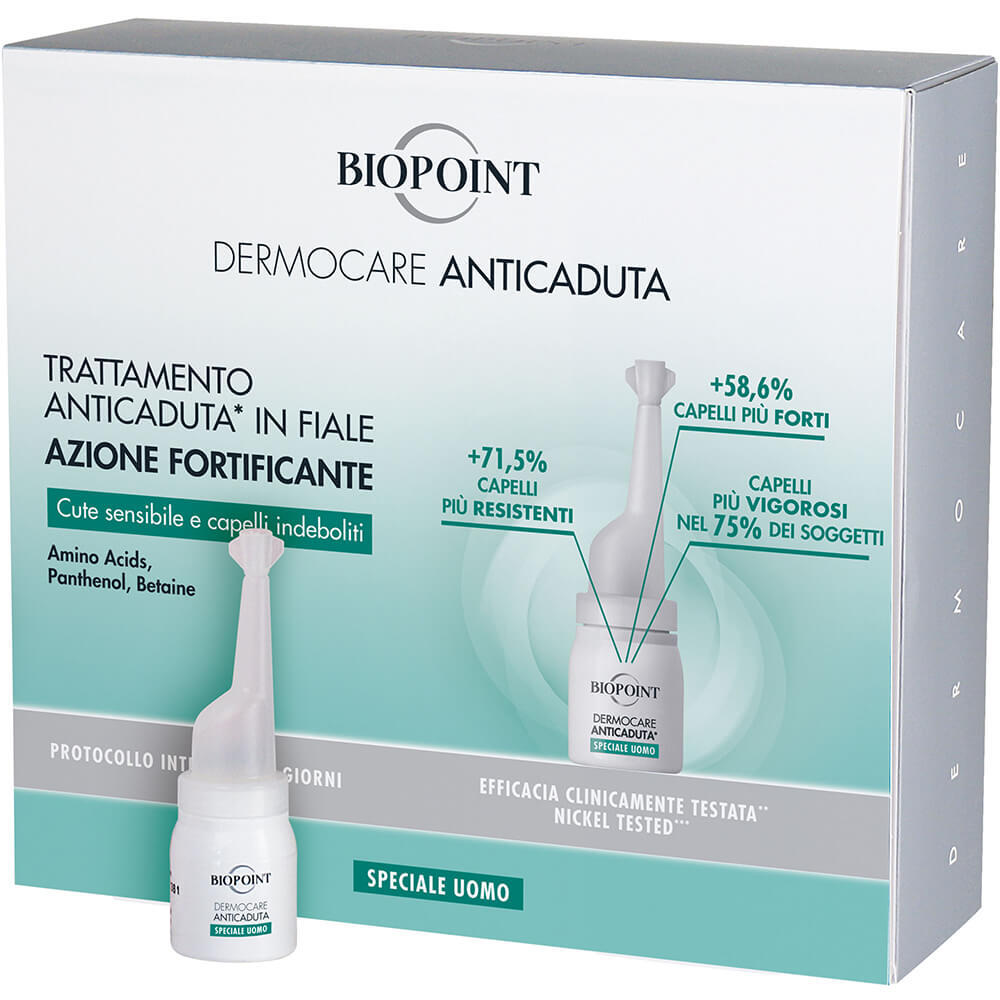 Biopoint Dermocare - Speciale Uomo Trattamento Anticaduta In Fiale