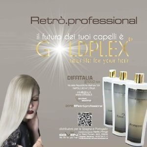 Retrò Specific Goldplex Kit Ricostruente Dopo Trattamenti Chimici 3 x 400 ml